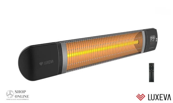 Luxeva PRO-WL 2500W — стенен отоплител, черен