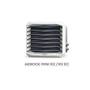 AEROCK MINI R3 EC – вентилаторен конвектор 28 kW / 2070 m³/h с EC мотор за термопомпи и чилъри