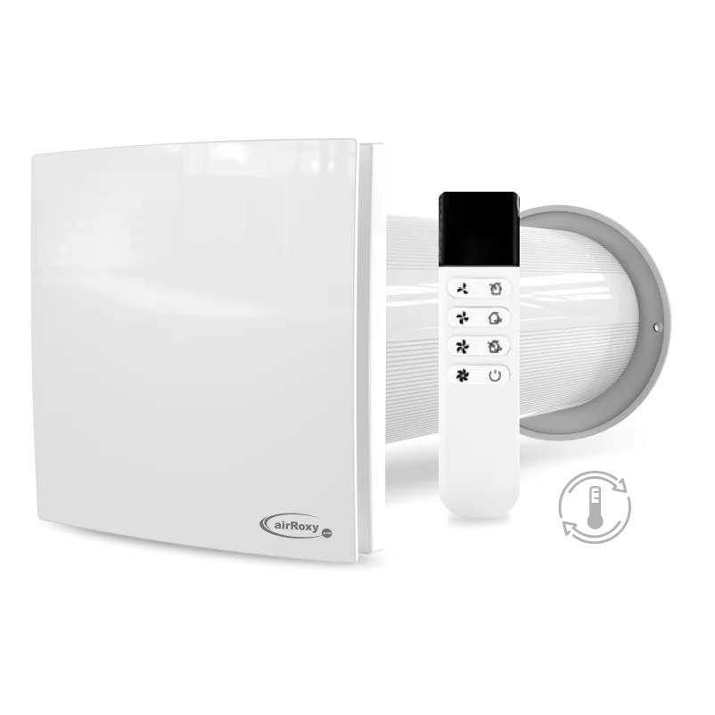 Стенен рекуператор airRoxy aRheat 100 с дистанционно управление