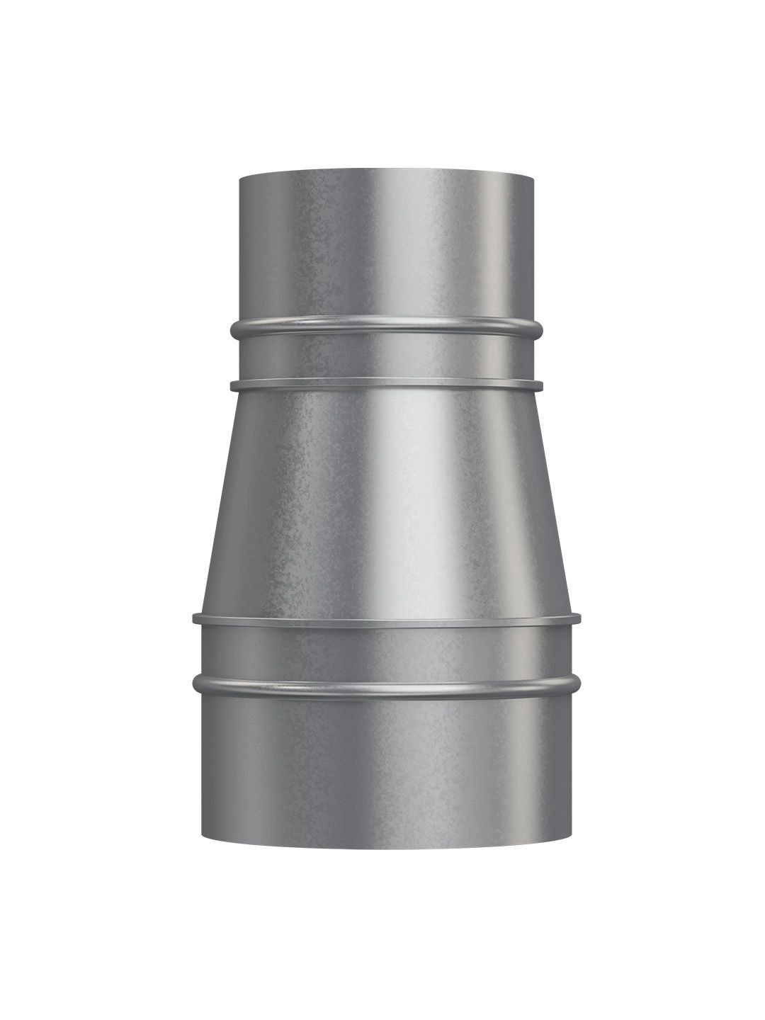Кръгла редукция VENTEUROPE 100GGB125 Ø100 → Ø125 mm, поцинкована стомана - Image 3