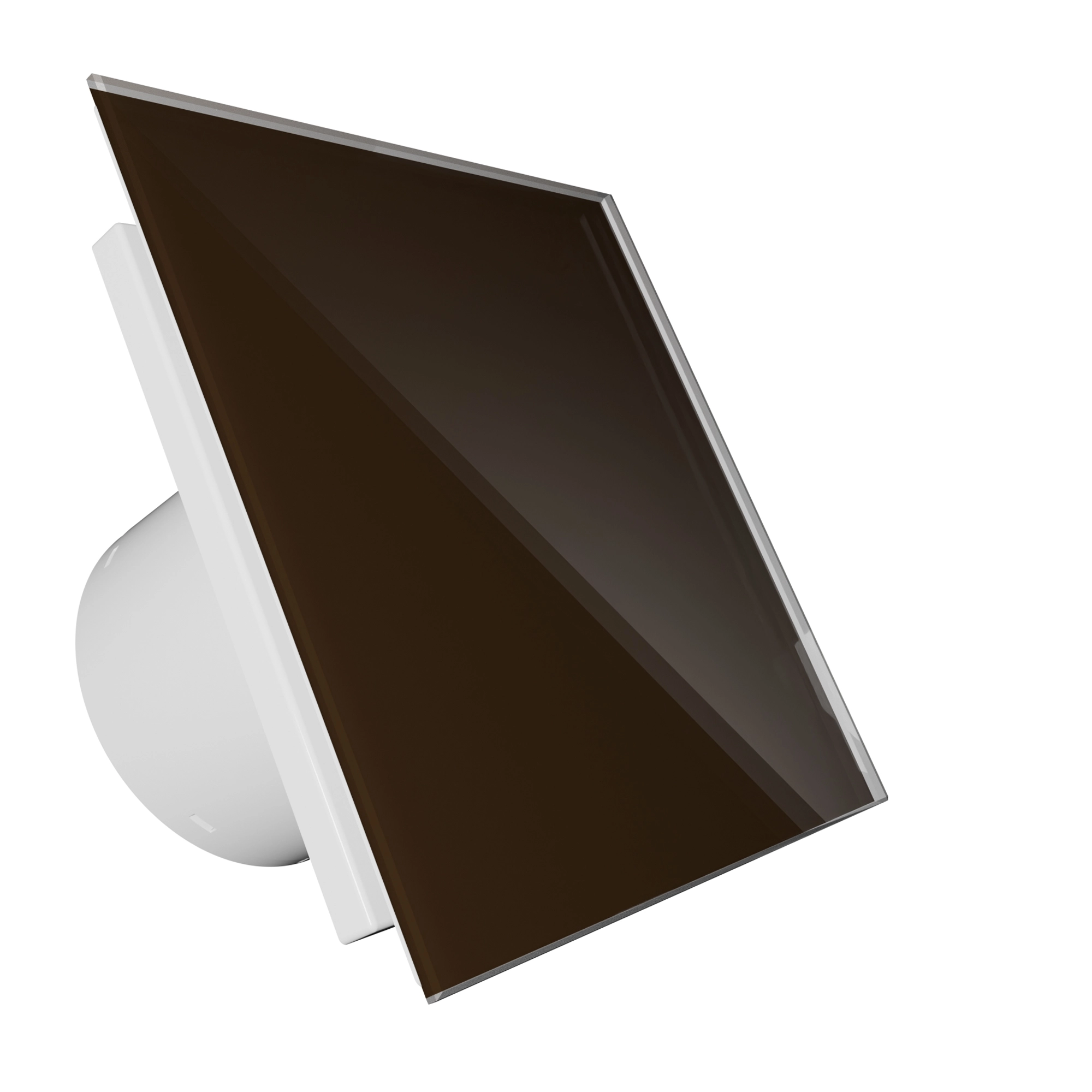 Вентилатор за баня VENTEUROPE EON BD125/9069 Ø125 mm, стъклен панел кафяво