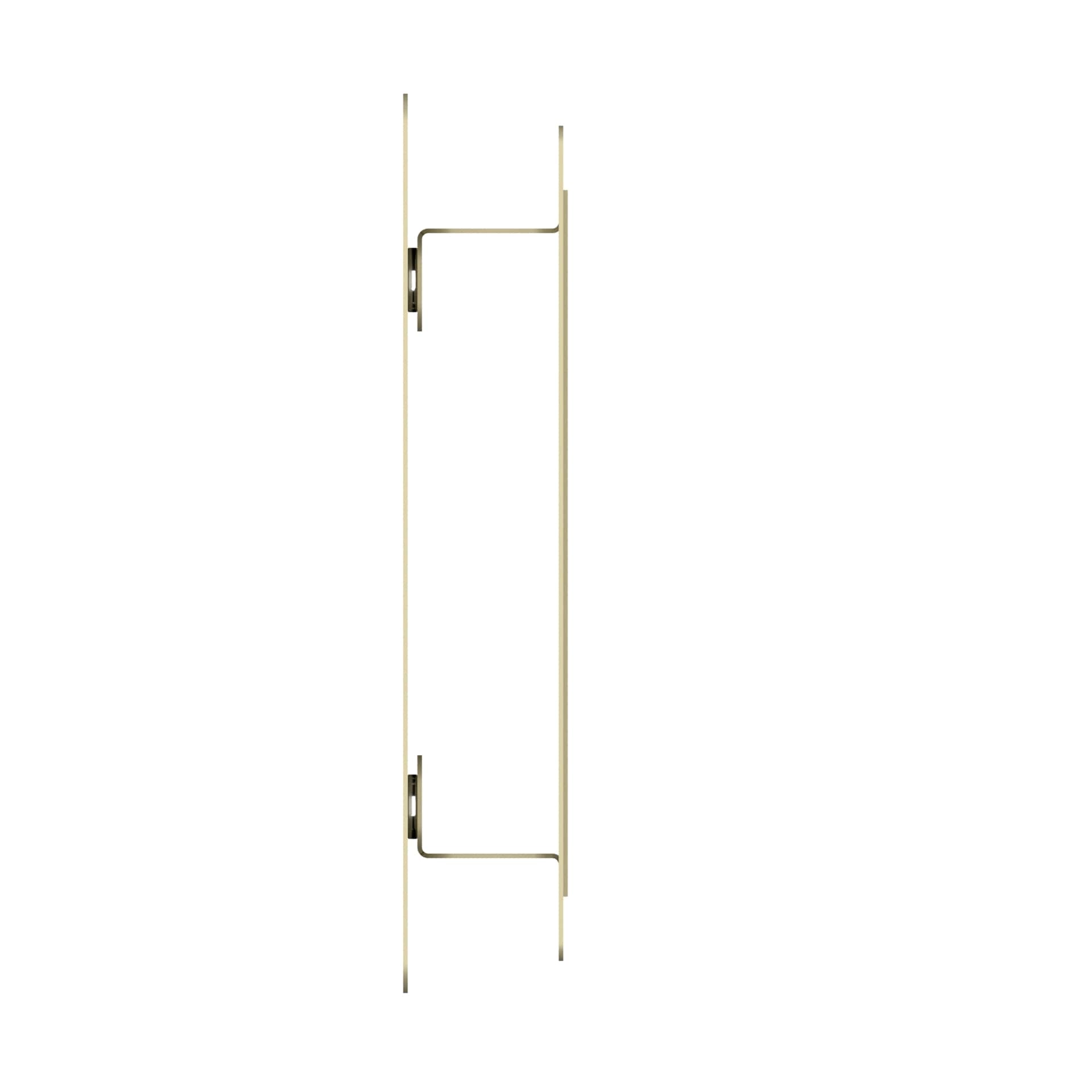 Метална квадратна решетка VENTEUROPE 1717RVM-BG, 170 × 170 mm, бежова, с мрежа и магнити - Image 3