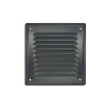 Вентилационна решетка със защитна мрежа 140×140 AirRoxy 02-717 GR графит