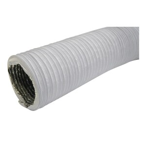 Гъвкав въздуховод Combyflex Europlast FC160-3 Ø160 мм-3 м, бял