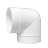 Пластмасово коляно Europlast AL100-90 Ø100 мм, 90°