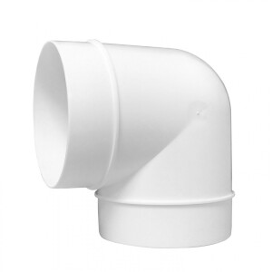 Пластмасово коляно Europlast AL100-90 Ø100 мм, 90°