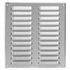 Вентилационна решетка със защитна мрежа, метал Europlast MR2628i 260x280mm, инокс