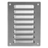 Вентилационна решетка със защитна мрежа, метал Europlast MR1419AI 140x190mm, алуминий